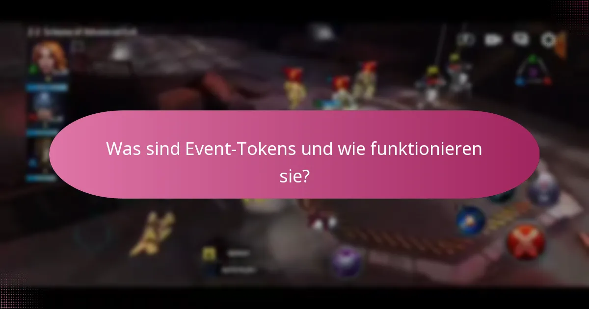 Was sind Event-Tokens und wie funktionieren sie?