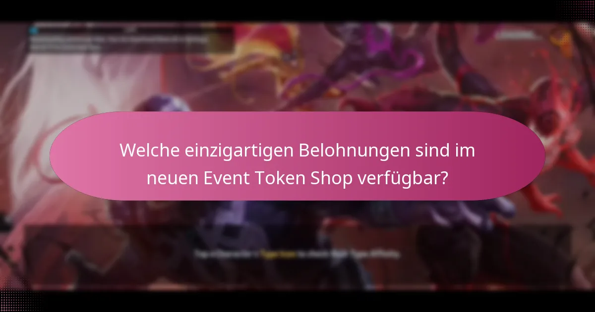 Wie können Spieler Event-Tokens für den Shop erhalten?