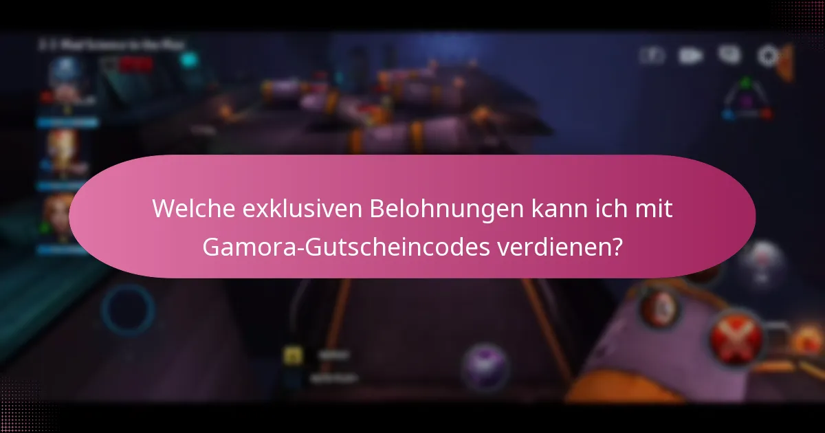 Wie kann ich Upgrade-Materialien durch Gamora-Gutscheincodes erhalten?