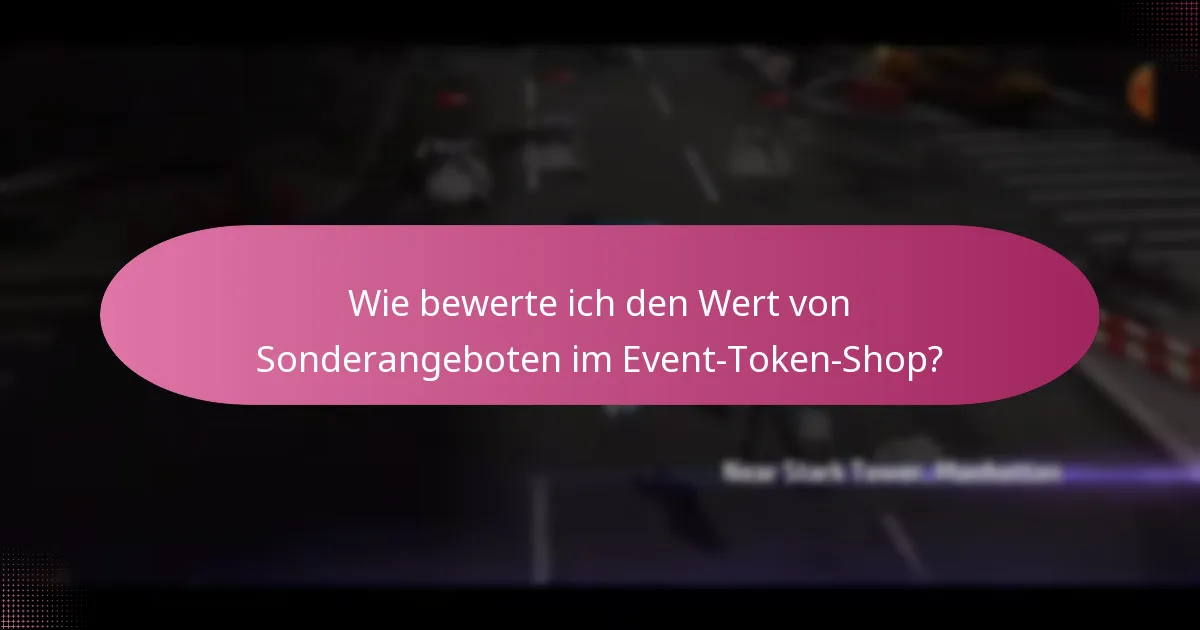 Was sollte ich beachten, bevor ich im Event-Token-Shop kaufe?